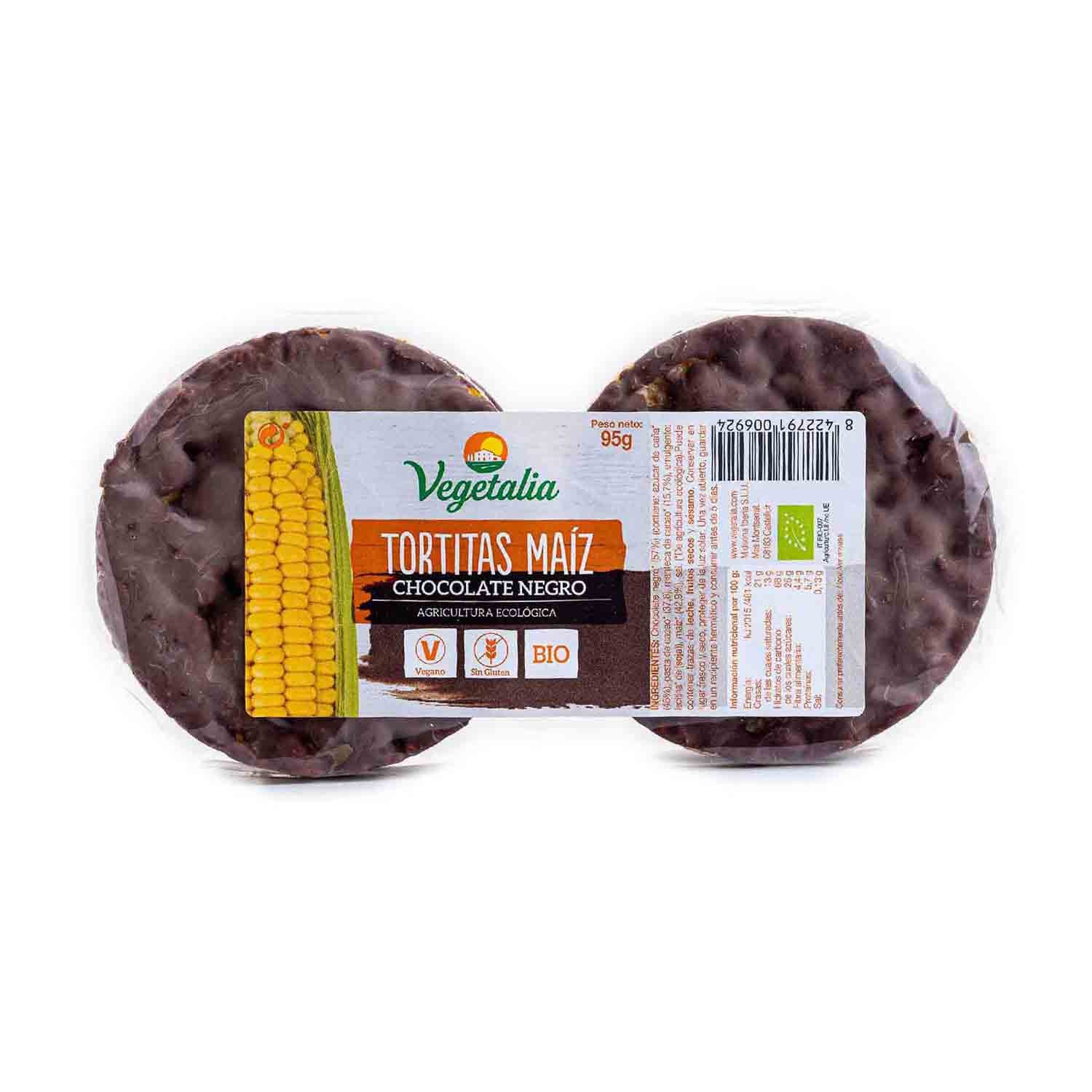 Tortitas de Maíz y Chocolate Negro