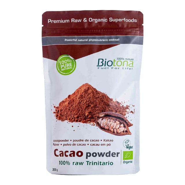 Cacao Raw Powder 200g Biotona