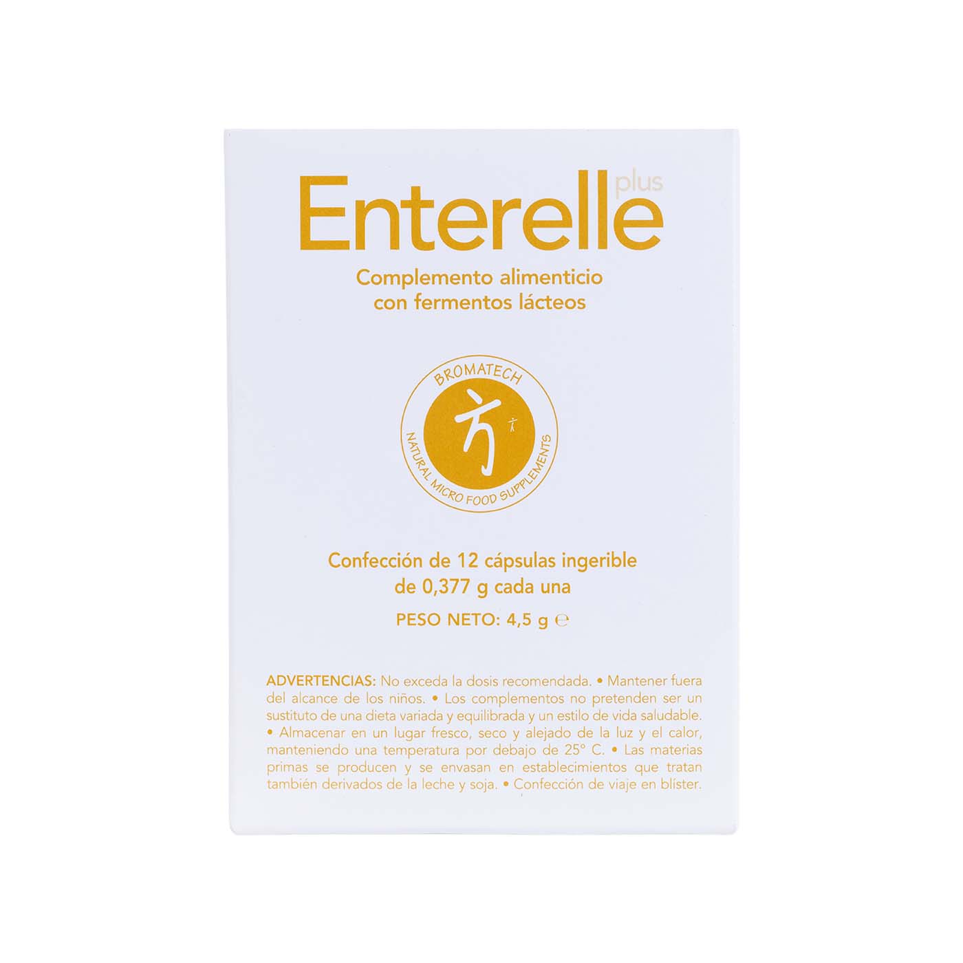 Enterelle Plus 12 cápsulas Bromatech