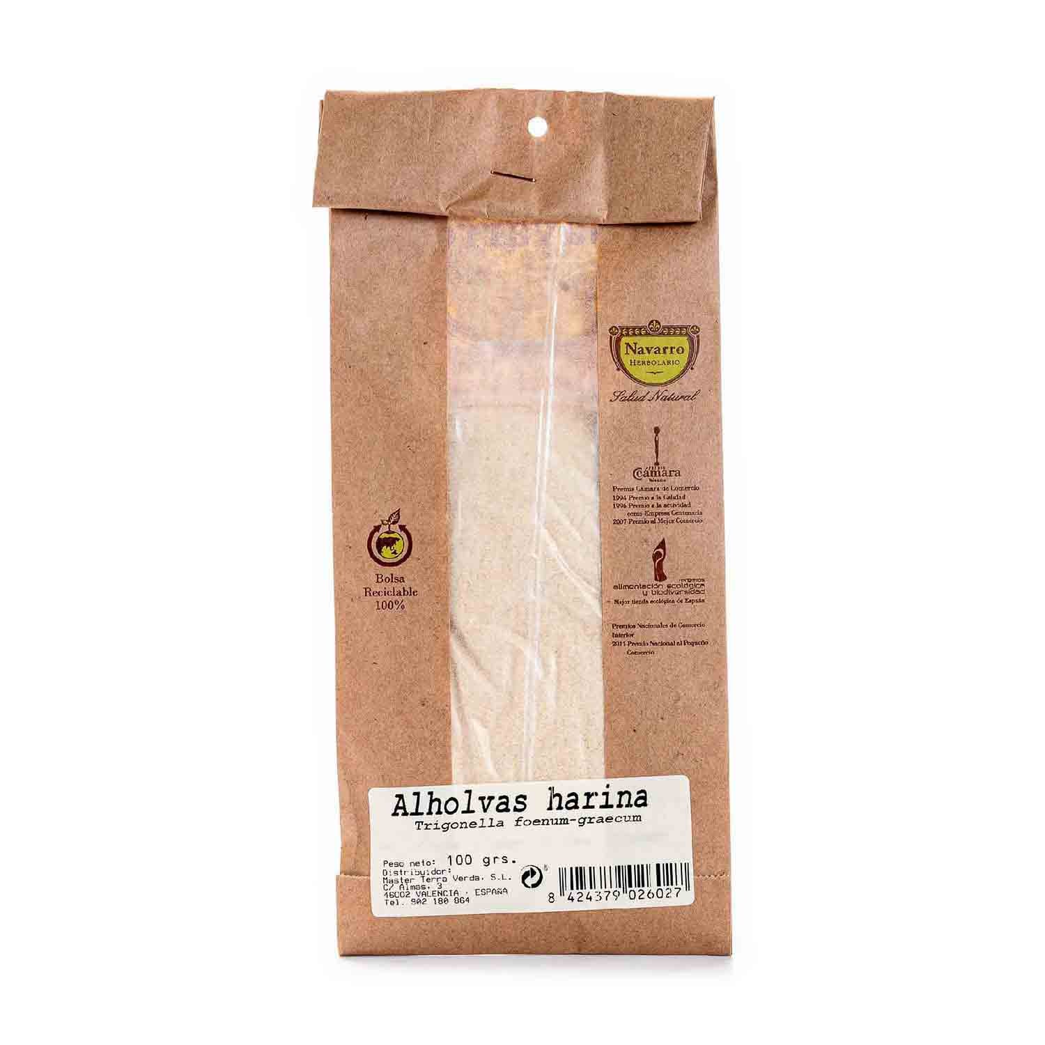 Alhova Harina 100g Herbolario Navarro