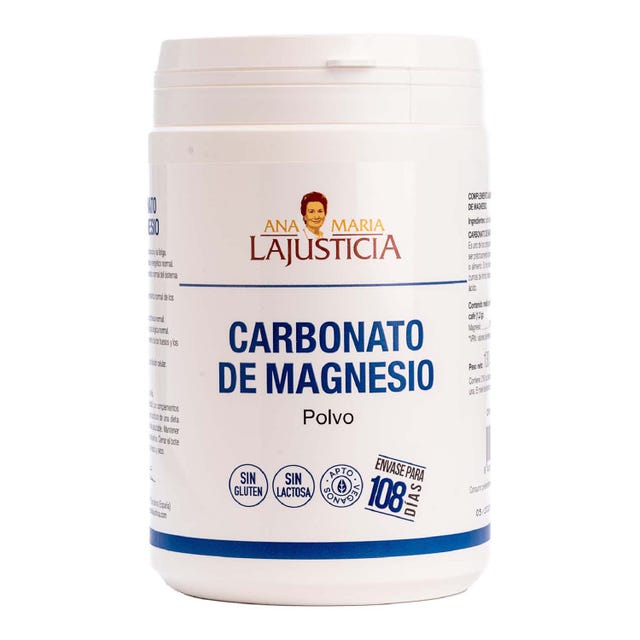 Carbonato de magnesio en polvo 130g Ana María Lajusticia