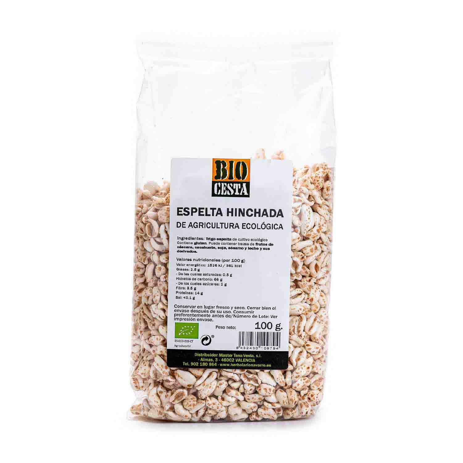 Espelta Hinchada 100g Bio Cesta