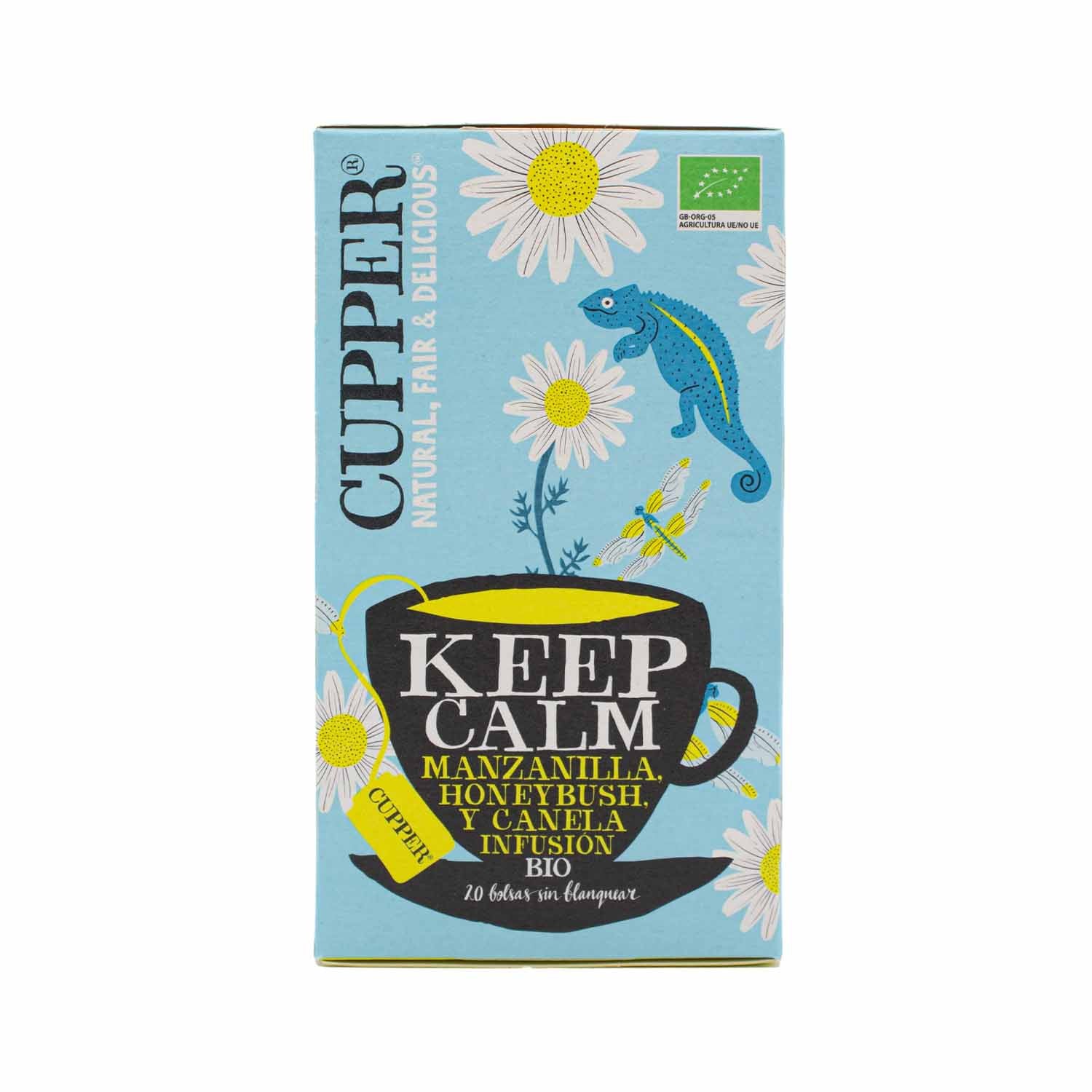 Infusión Keep Calm 20 filtros de Cupper