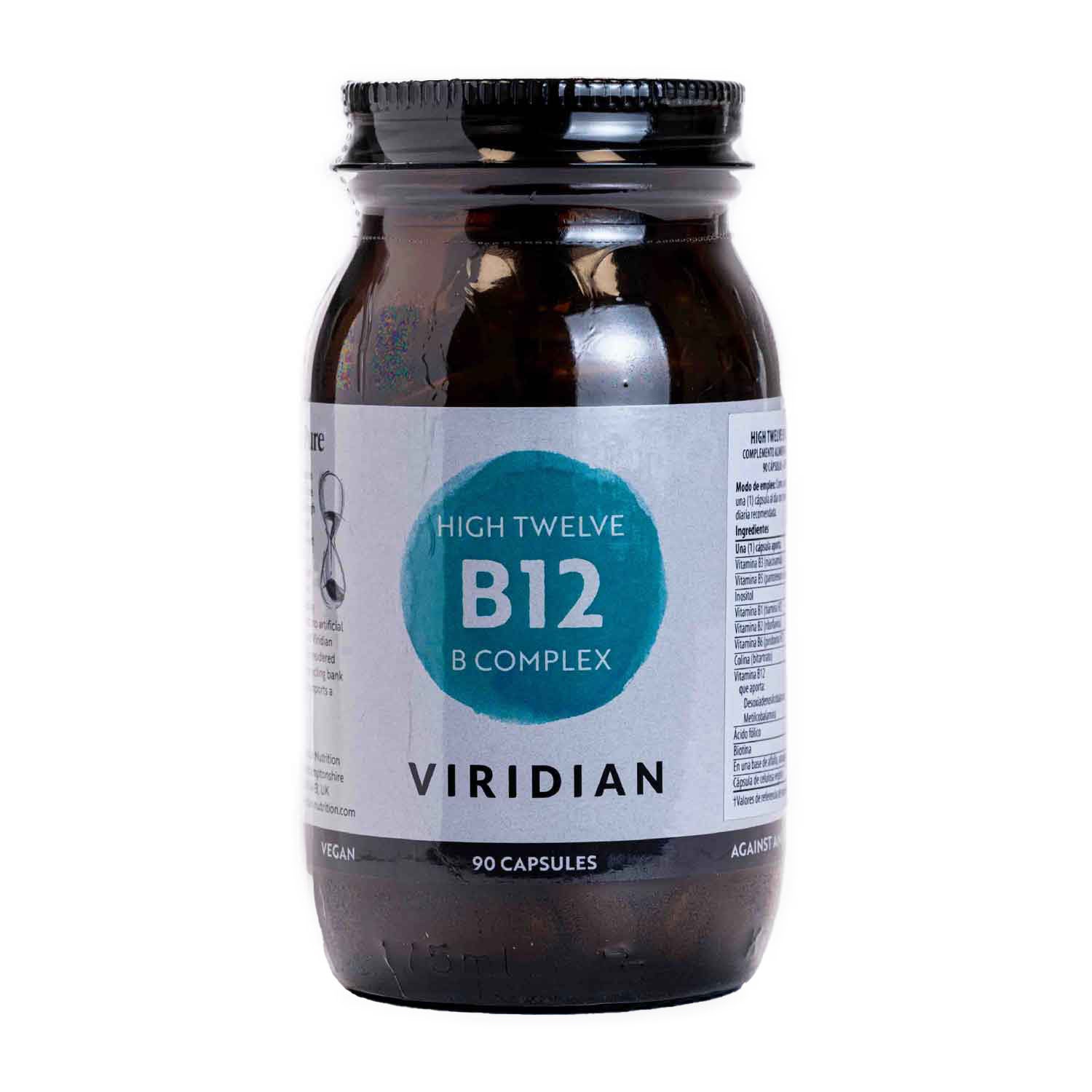 High Twelve B-Complex B12 90 cápsulas Viridian