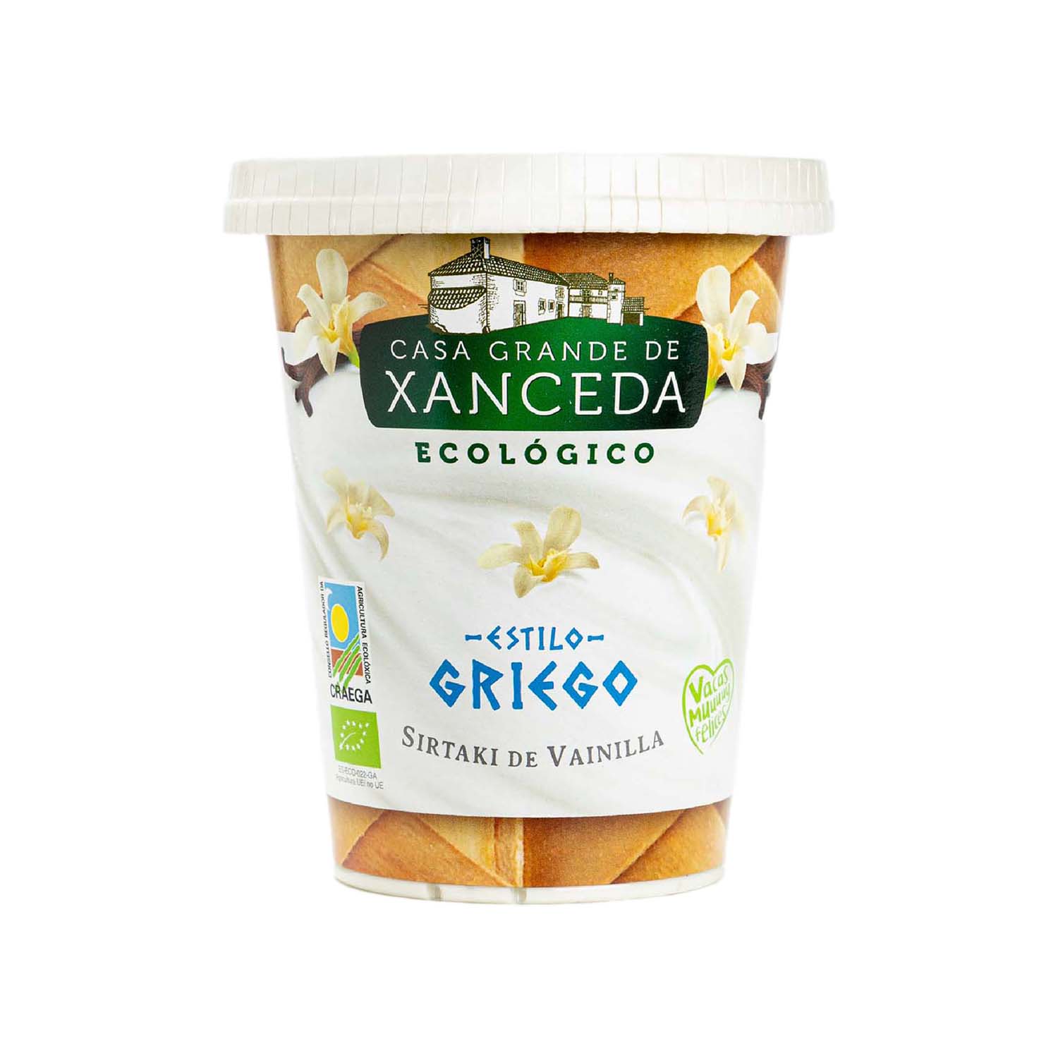 Yogur Griego de Vainilla 400g Casa Grande De Xanceda