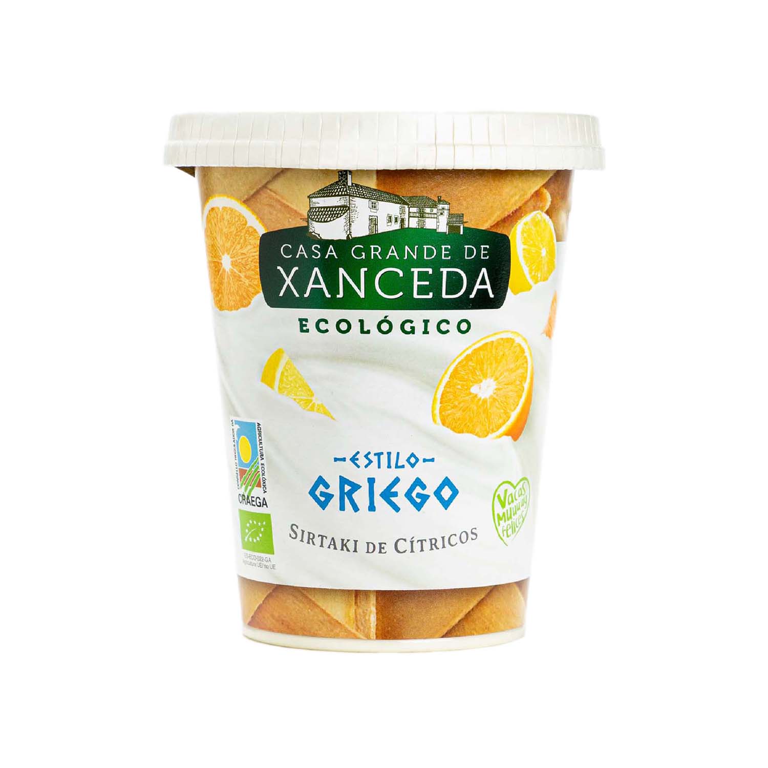 Yogur Griego Sabor Cítricos 400g Casa Grande De Xanceda