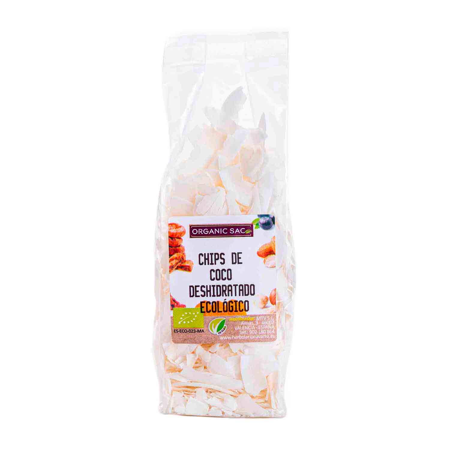 Chips de Coco 80g Organic Sac