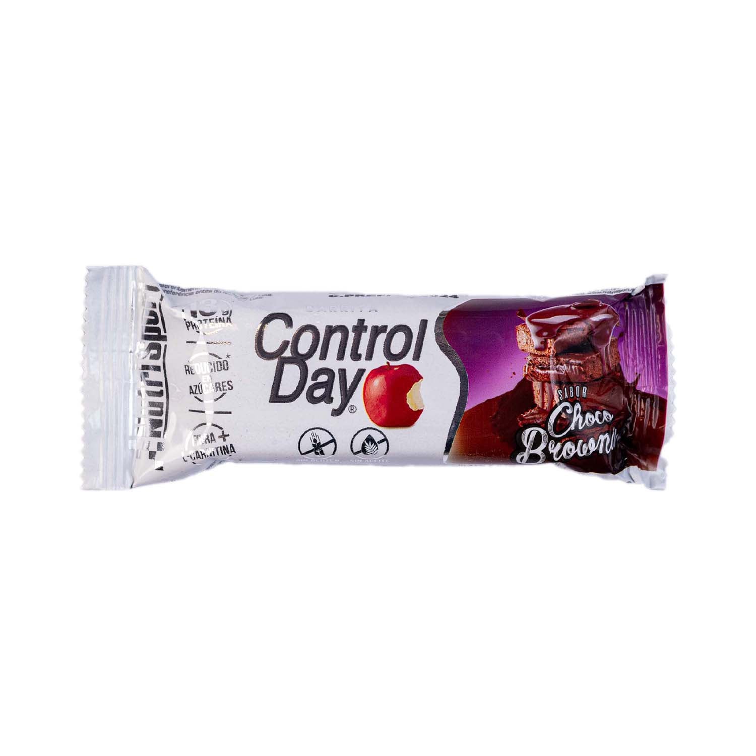 Barrita Control Day Sabor a Brownie Nutrisport