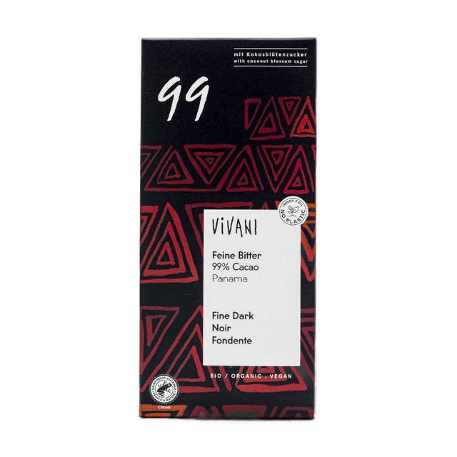 Chocolate Negro 99% de Cacao 80g Vivani