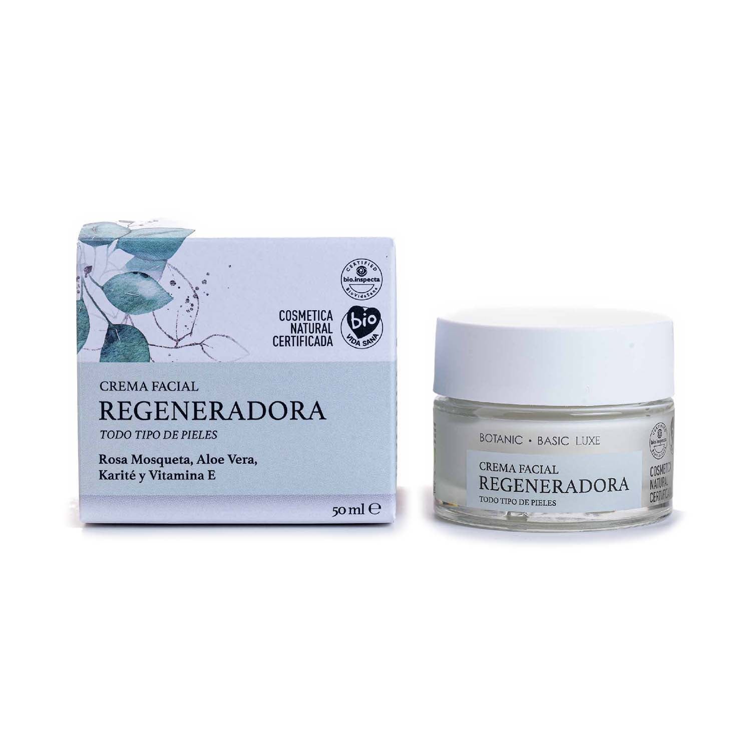 Crema facial regeneradora bio 50ml Terra Verda