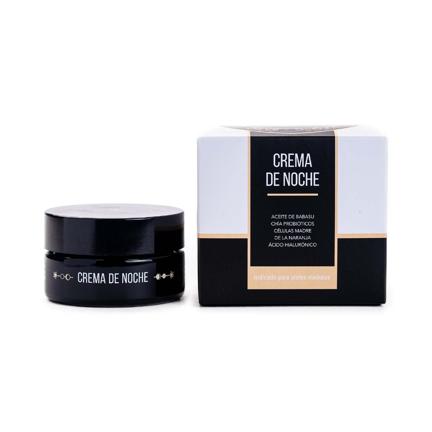 Crema Facial de Noche Nutritiva 50ml Botanic Basic Luxe