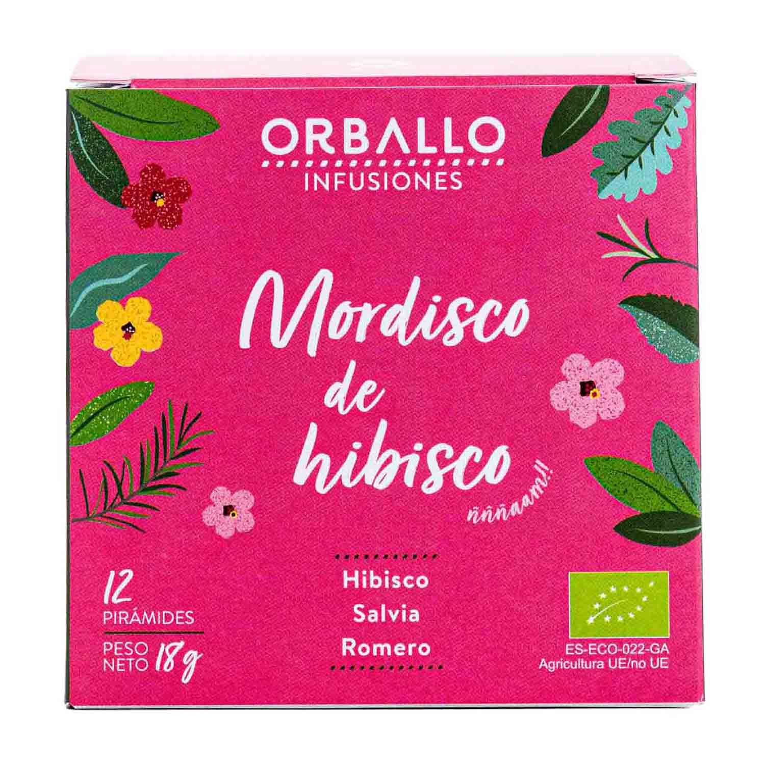 Infusión Mordisco de Hibisco 22,5g Orballo