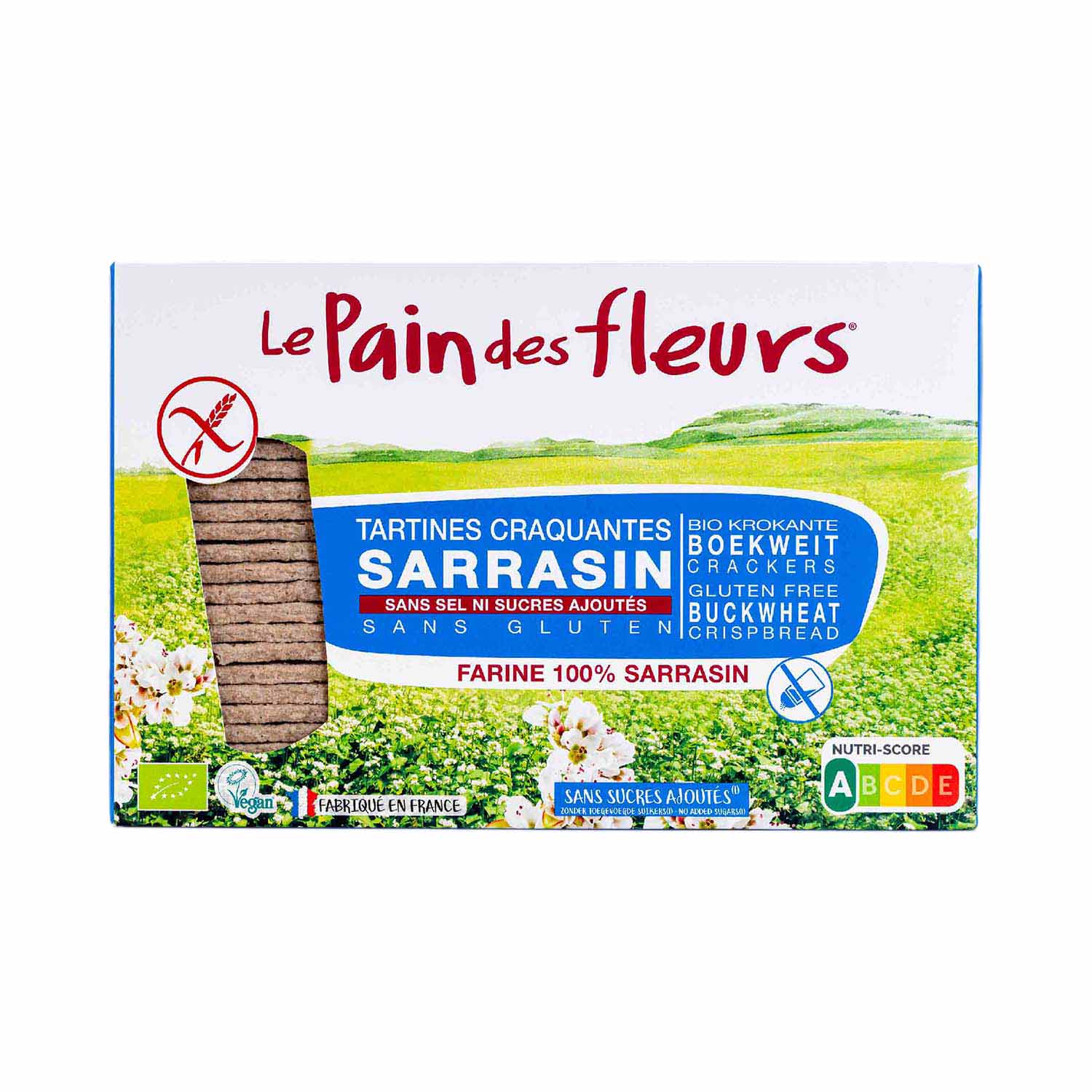 Pan de Flores Sin Sal 300gr Le Pains Des Fleurs