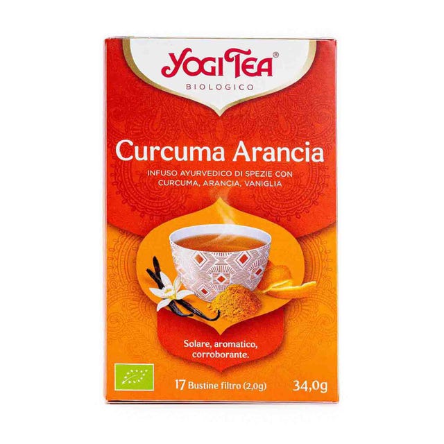 Infusión de Cúrcuma y Naranja 34g Yogi Tea