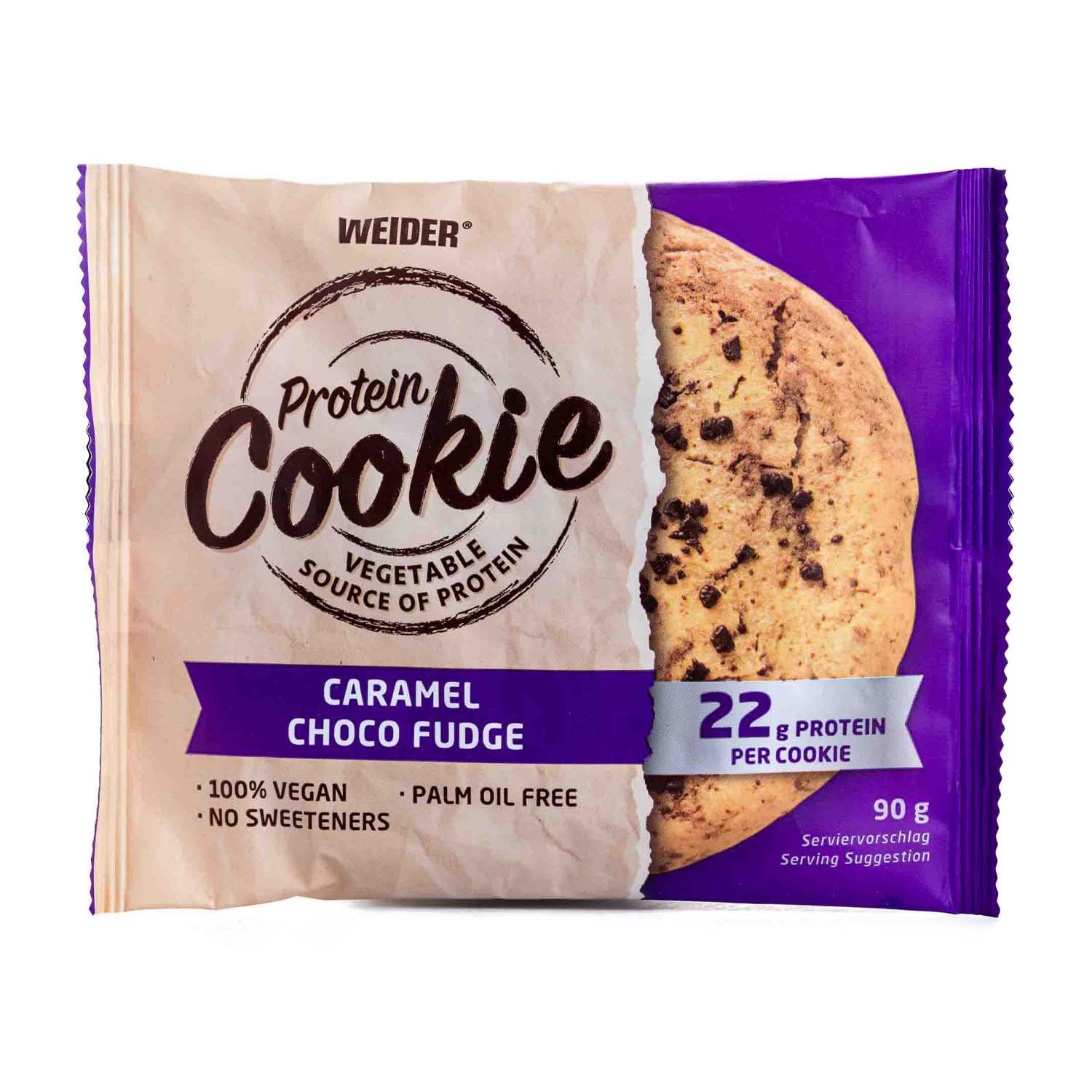 Galleta vegana con proteína y trocitos de chocolate 90g Weider