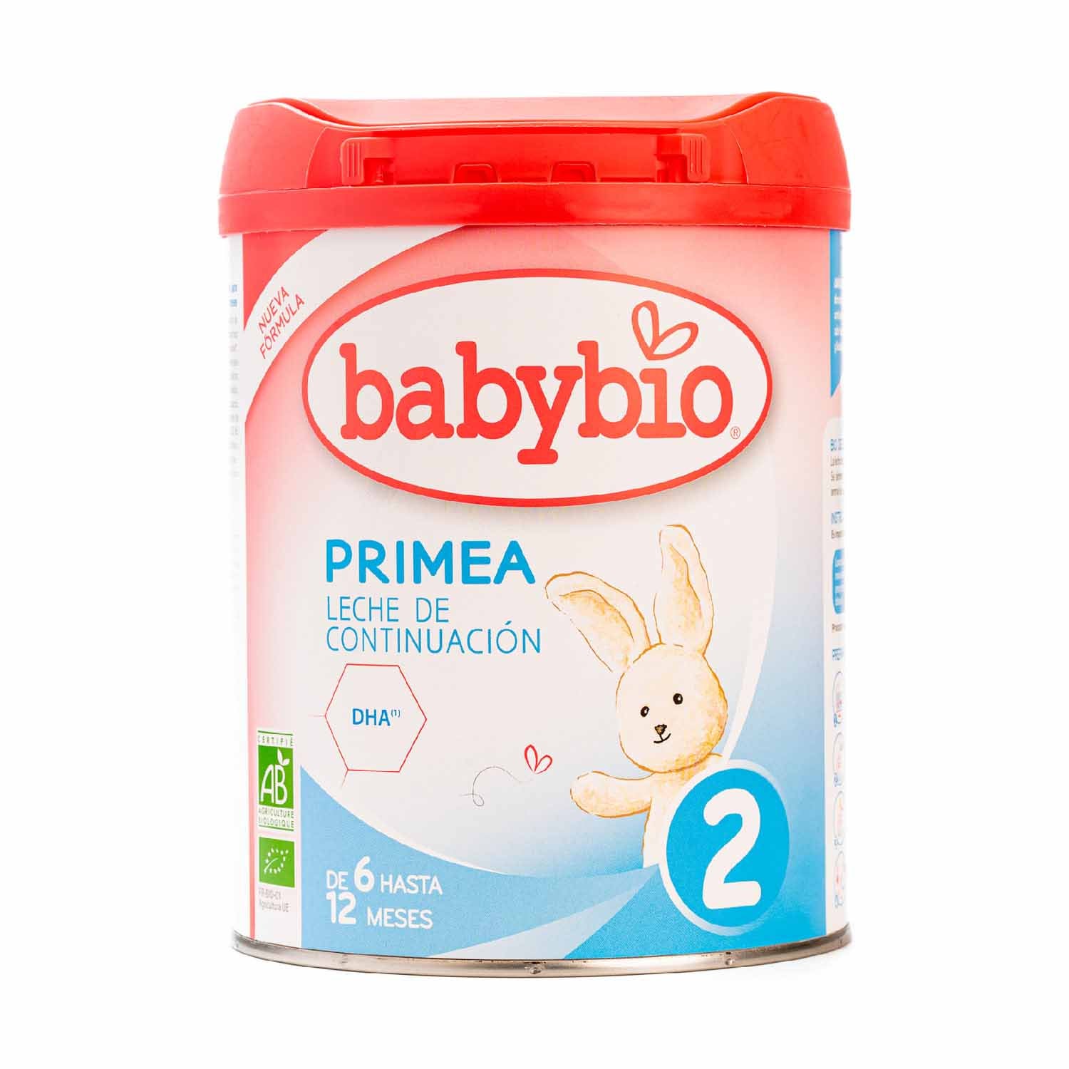 Leche de Continuación Primea 2 de Vaca 800g BabyBio