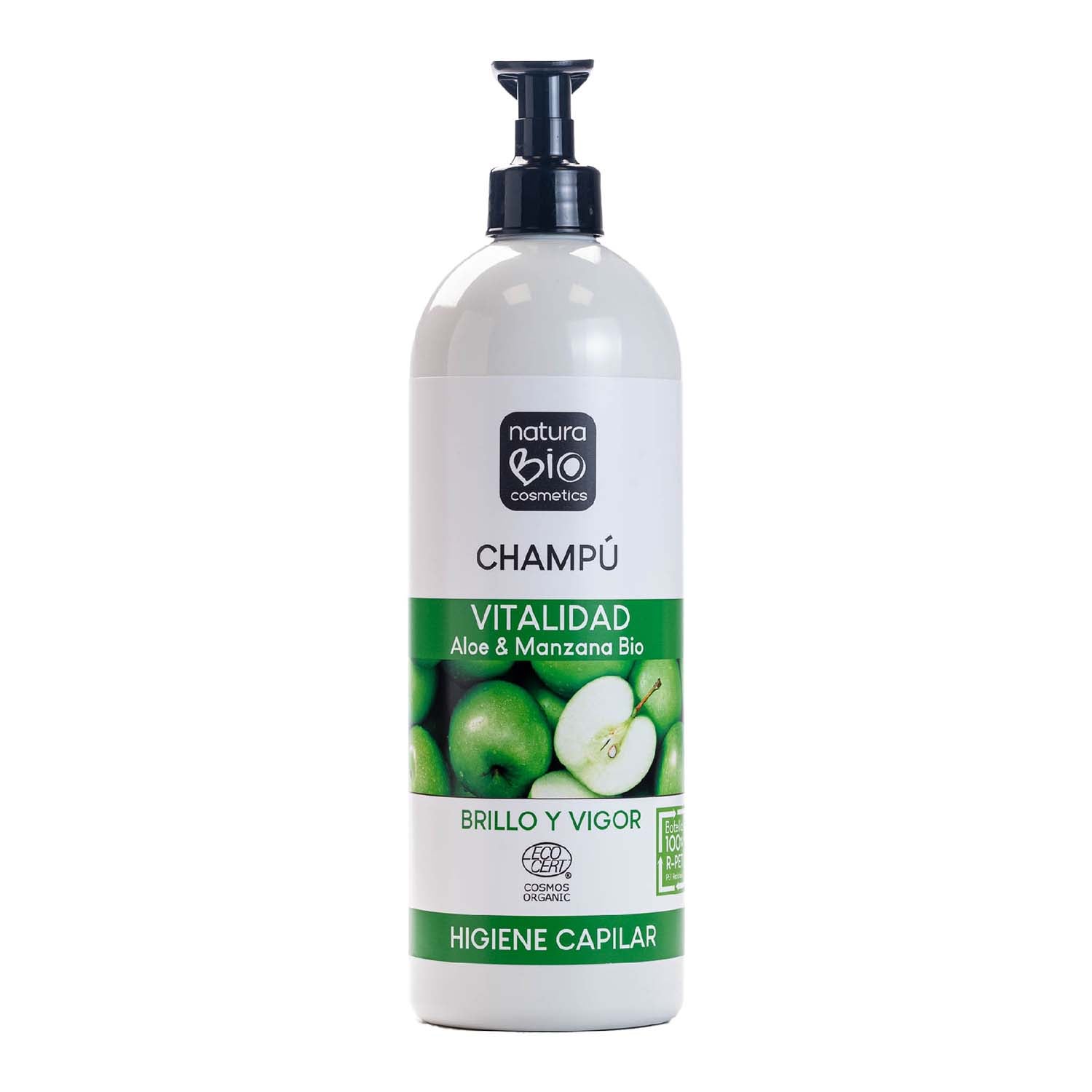 Champú Vitalidad Aloe Vera y Manzana 740ml Naturabio
