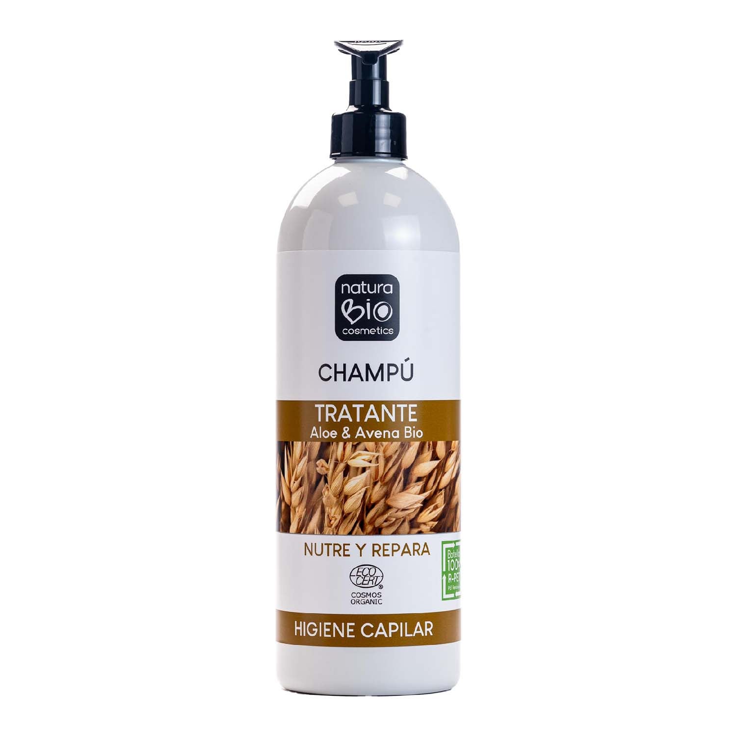 Champú Tratante de Aloe Vera y Avena 740ml Naturabio
