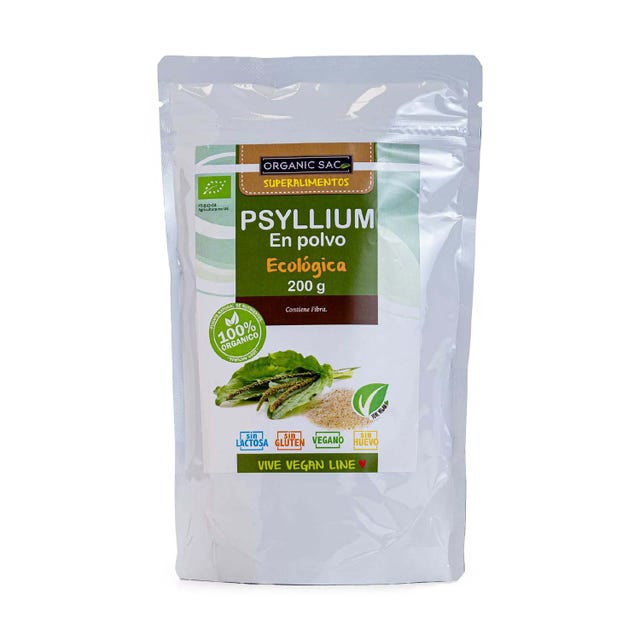 Psyllium en Polvo 200g Organic Sac
