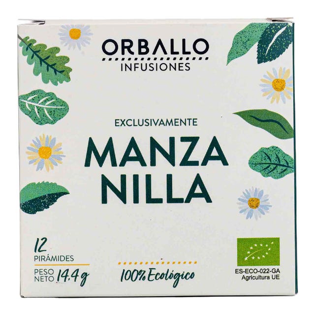 Infusión de Manzanilla 15 filtros Orballo