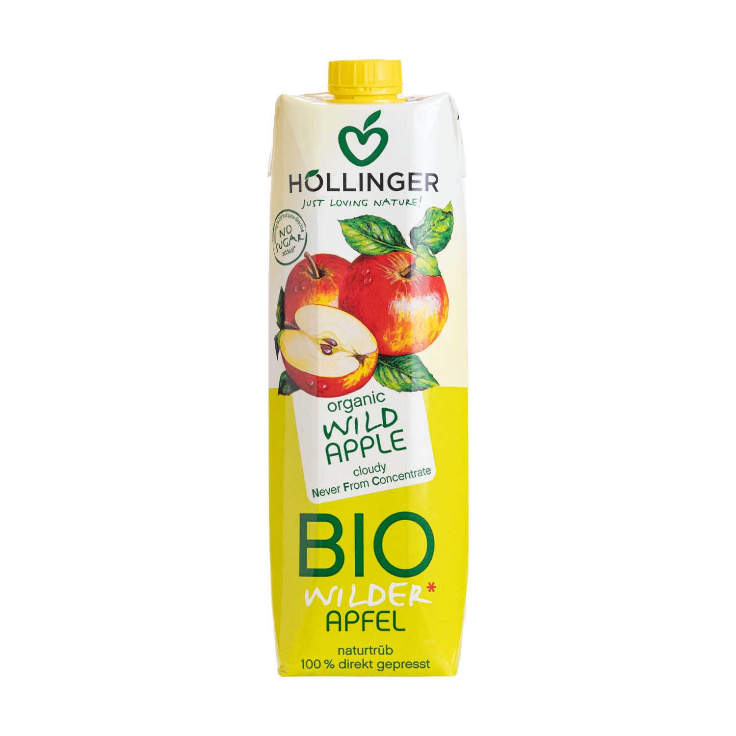 Zumo de Manzana Silvestre 1L Hollinger