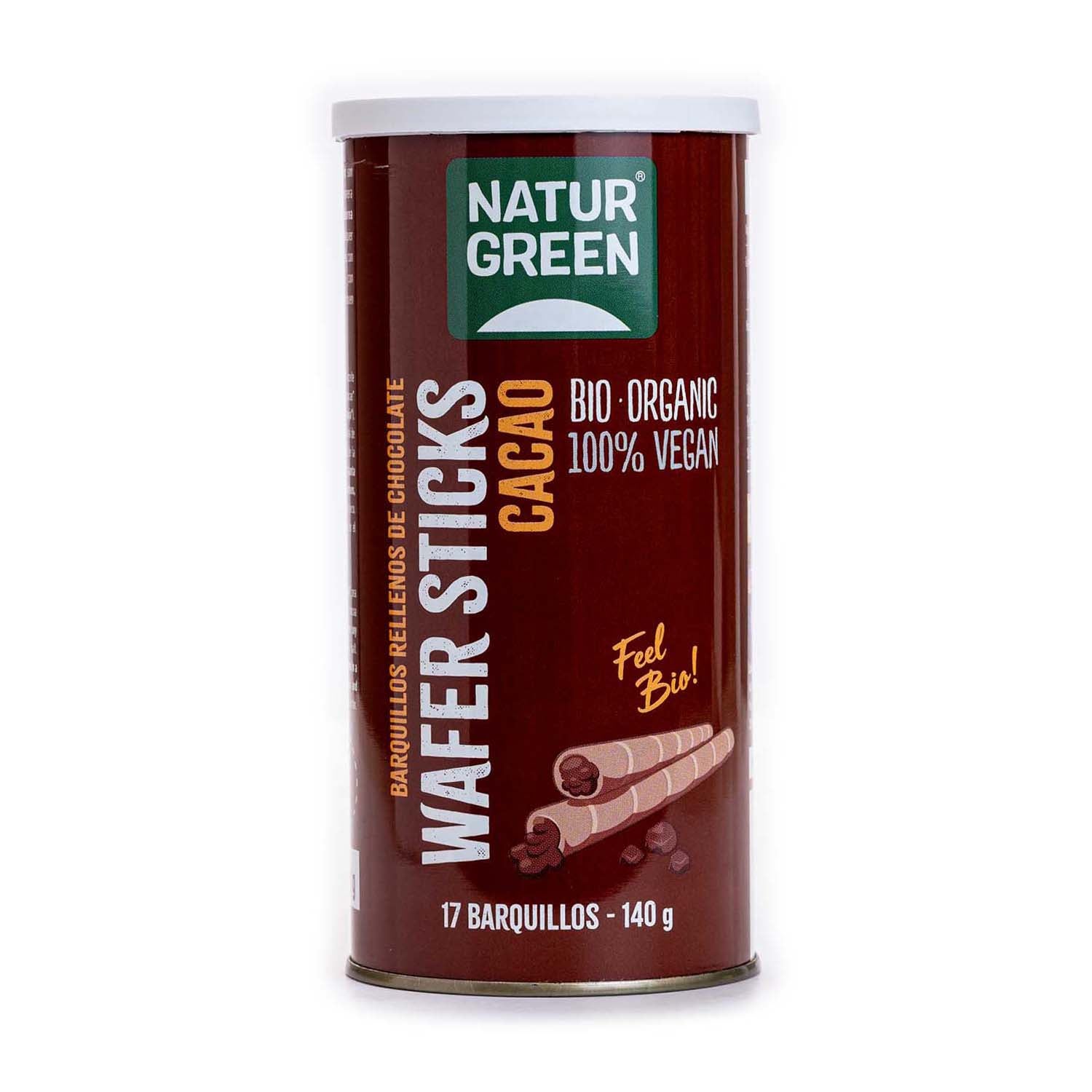 Wafer Sticks 140g Naturgreen