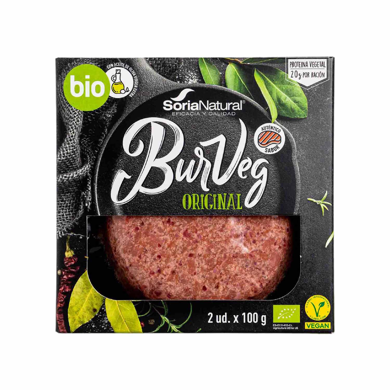 BurVeg Original 200g Soria Natural
