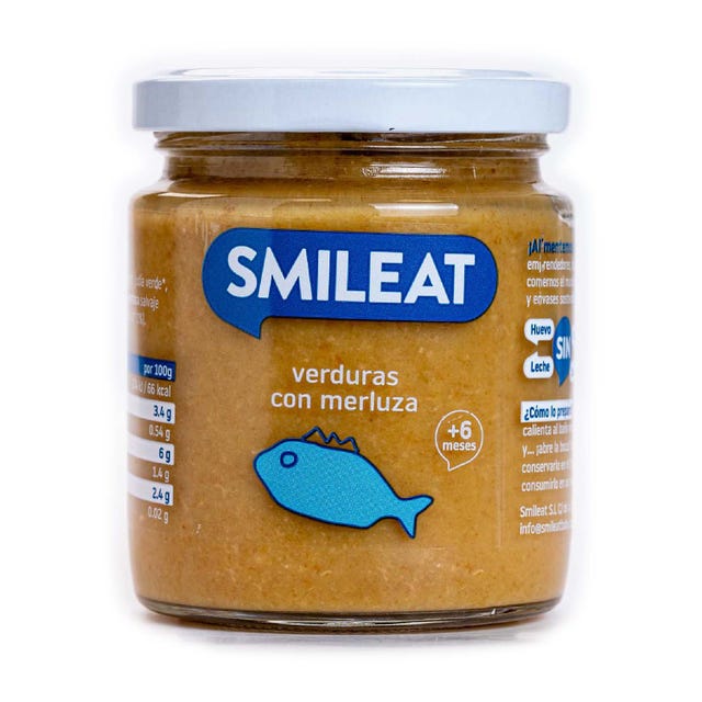 Smileat: potitos, papillas y más alimentación infantil ecológica.