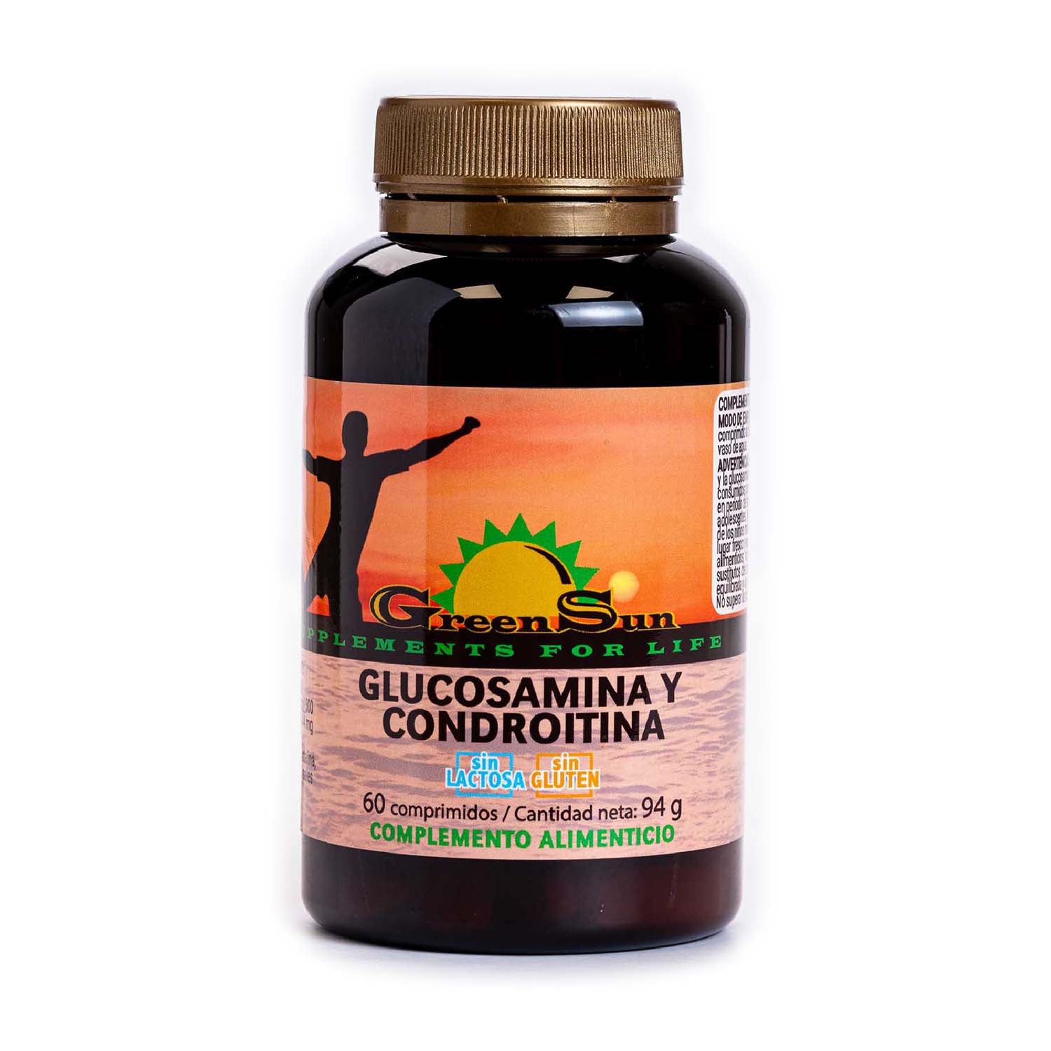 Glucosamina y Condroitina 60 comprimidos Green Sun