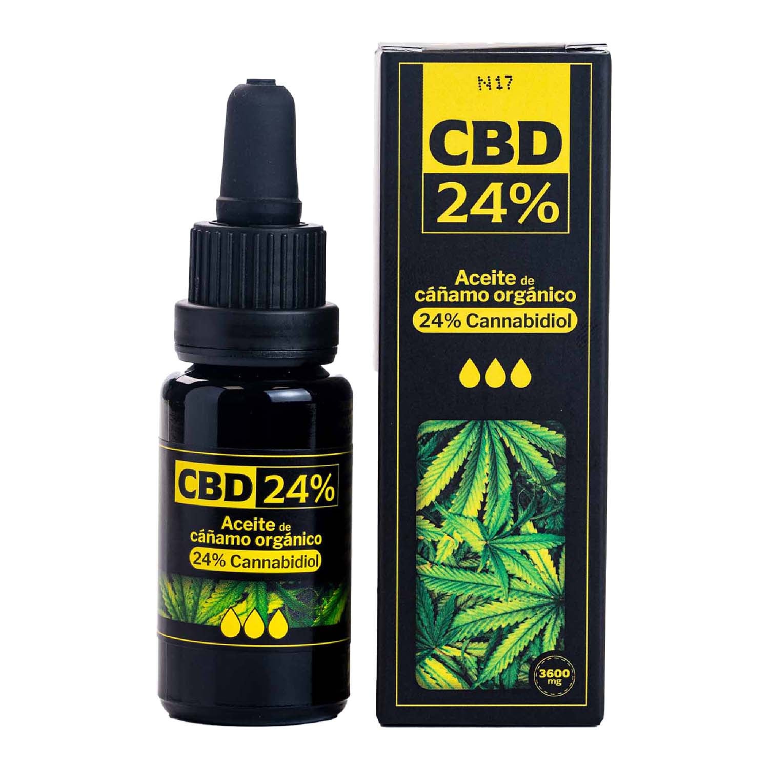 Aceite de CBD 24% 15ml Terra Verda