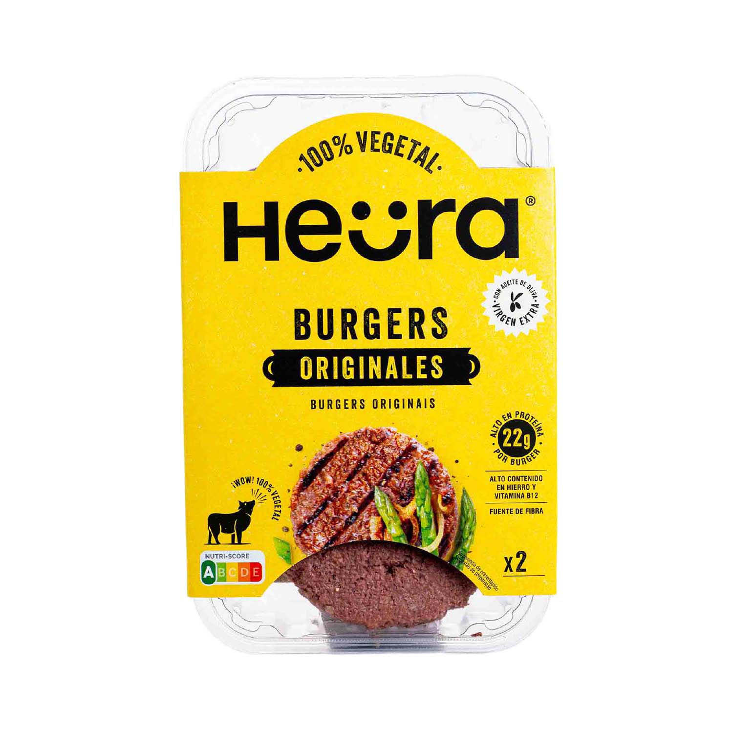 Burguer Vegana Refrigerada 2uds Heüra