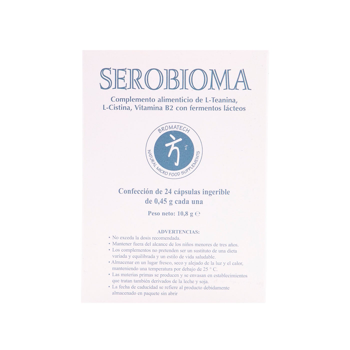 Serobioma 24 cápsulas Bromatech