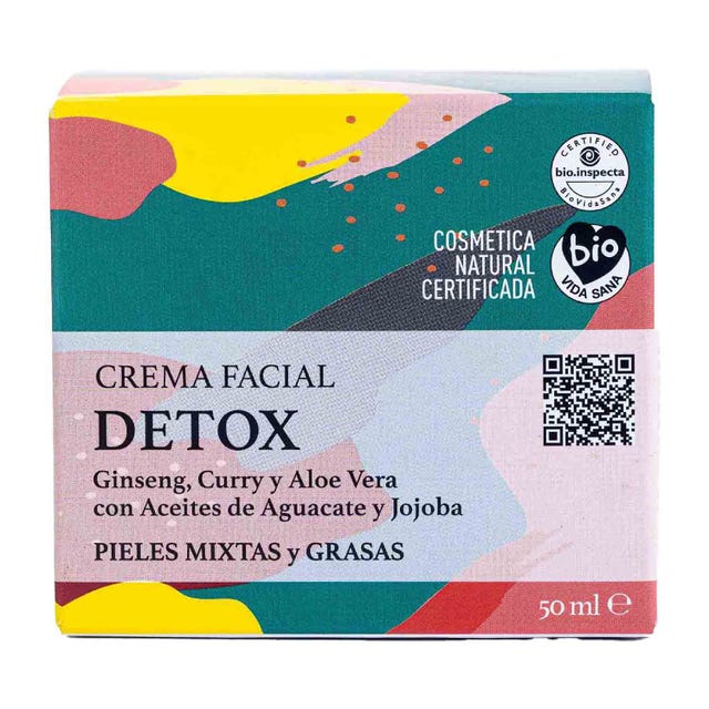 Crema Facial Detox 50ml Botanic Basic Luxe