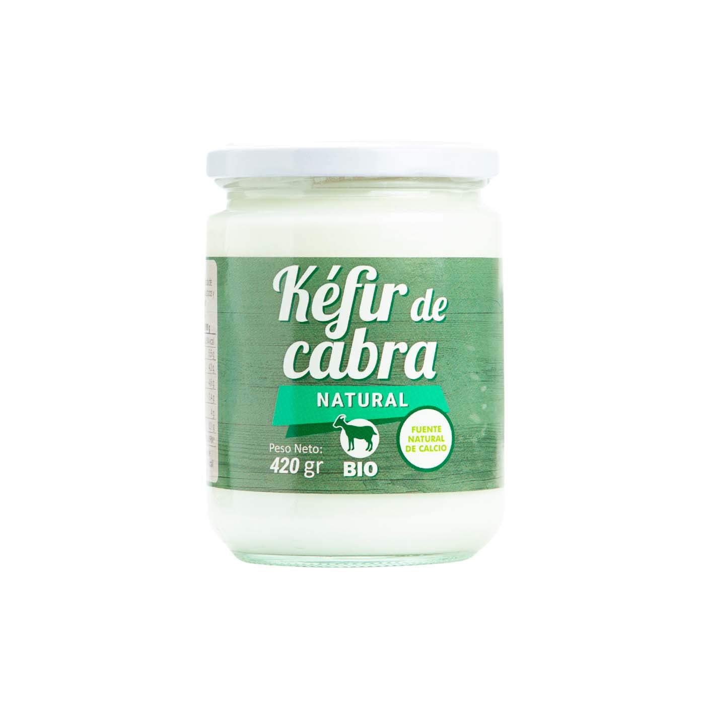 Kéfir Natural de Cabra 420g Bio Cesta