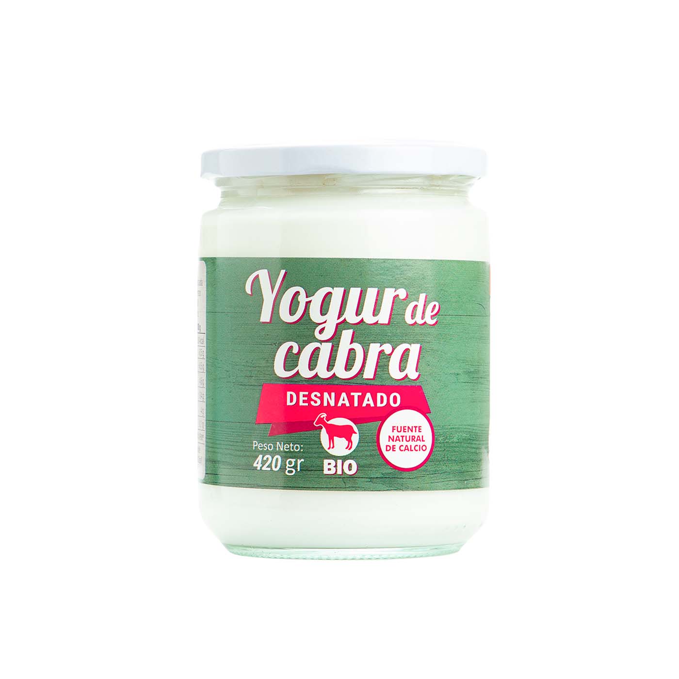 Yogur Desnatado de Cabra 420g Bio Cesta