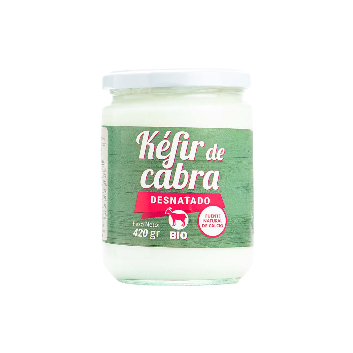 Kéfir Desnatado de Cabra 420g Bio Cesta