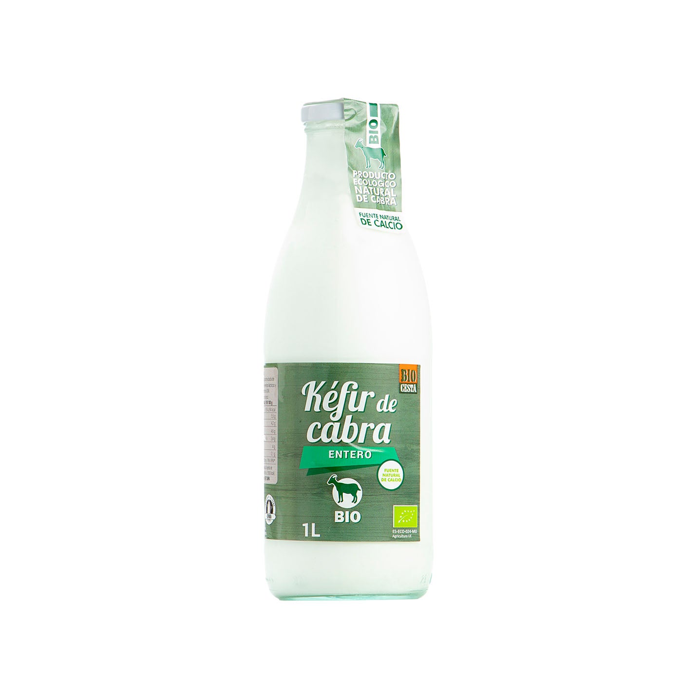 Kéfir Natural de Cabra 1L Bio Cesta