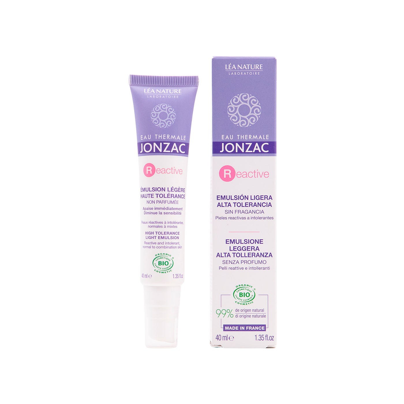 Emulsión Ligera Alta Tolerancia 40ml Jonzac