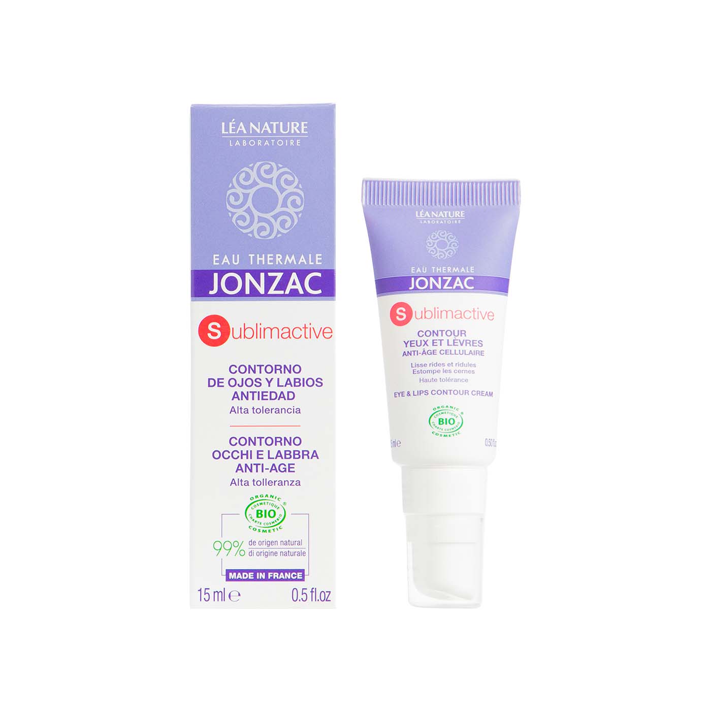Contorno de Ojos y Labios Anti-Edad con Agua Termal 15ml Jonzac