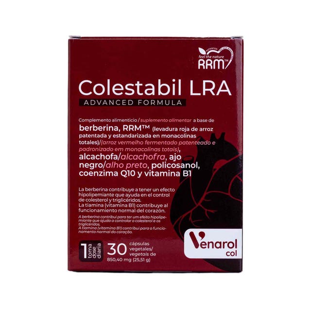 Colestabil LRA Advanced Formula 30 cápsulas Herbora