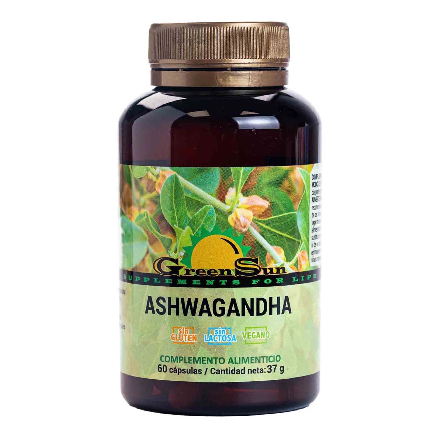 Ashwagandha 60 cápsulas Green Sun