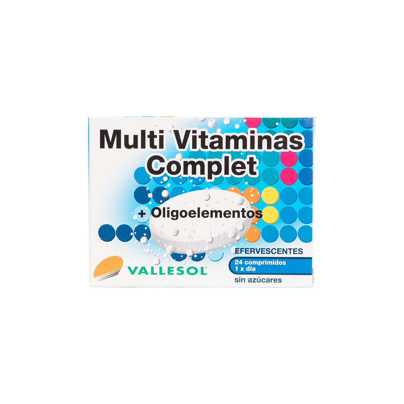 Multivitamínico Complet con Oligoelementos 24 comp efervescente Vallesol