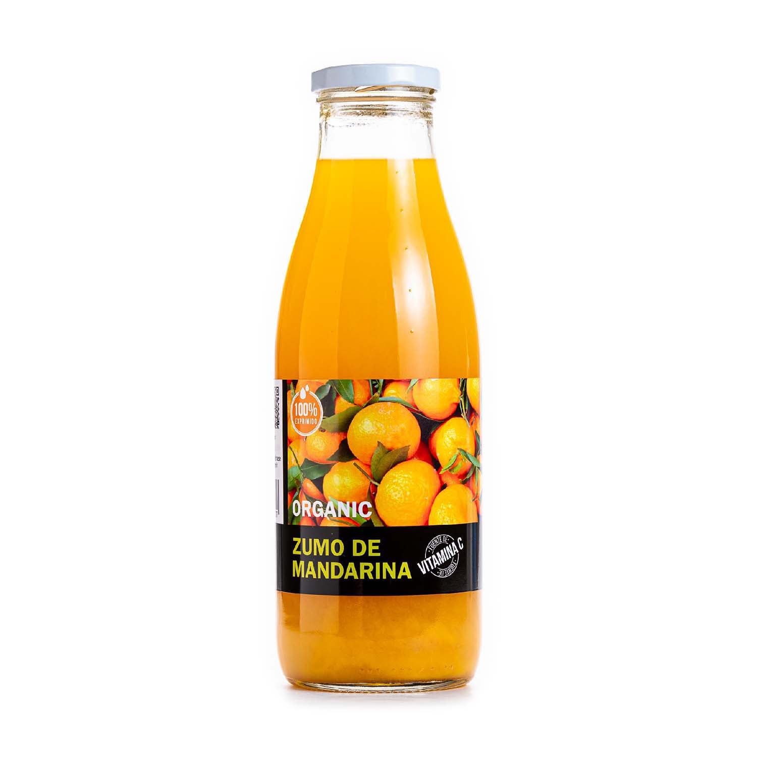 Zumo de Mandarina Natural 750ml Bio Cesta