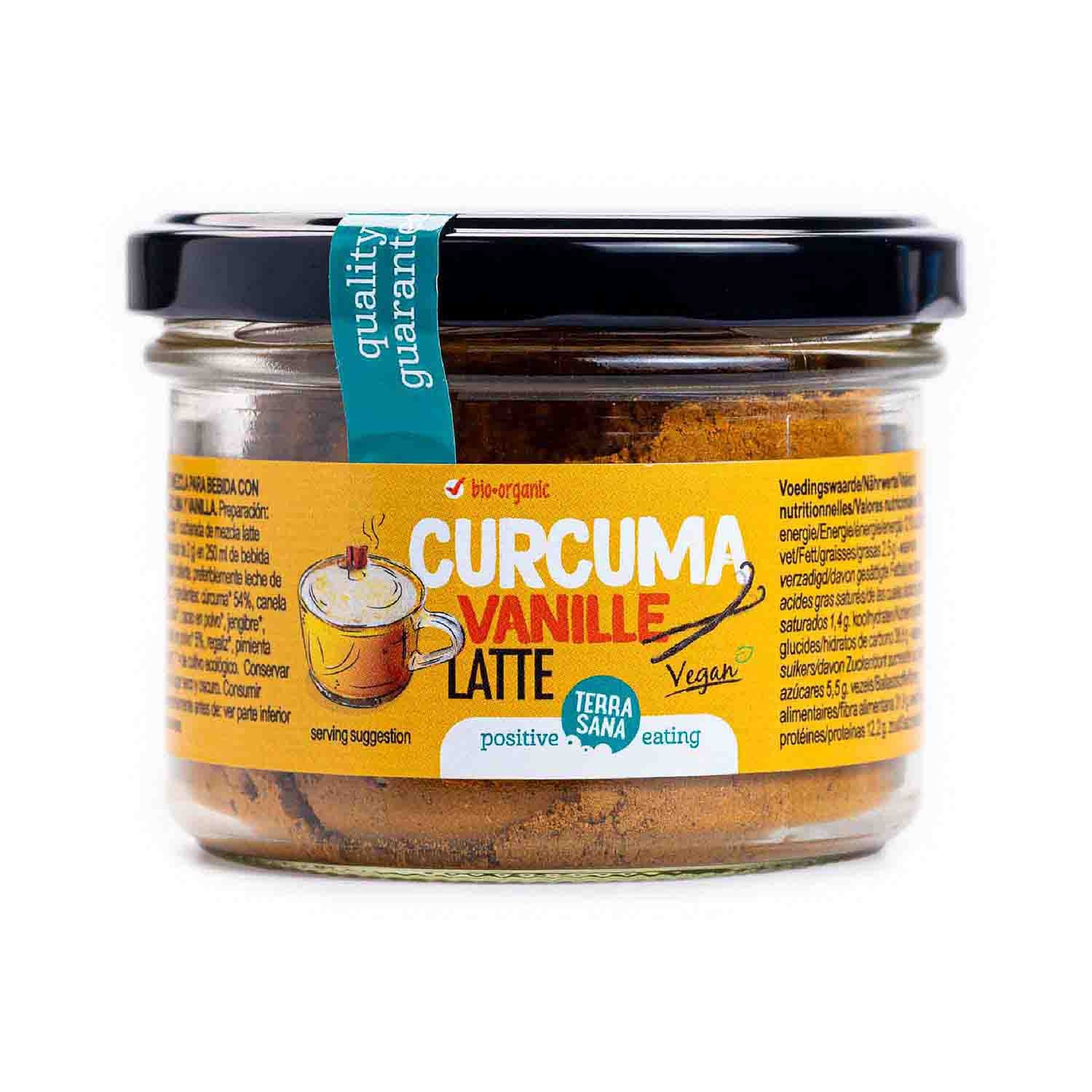 Latte de Vainilla y Cúrcuma Terrasana