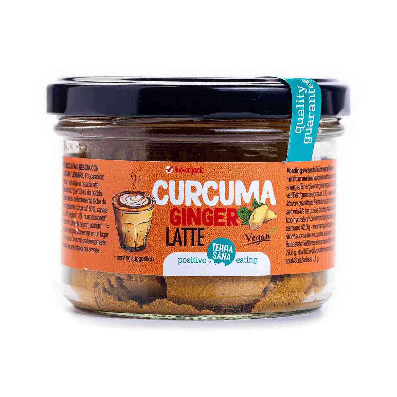 Latte de Jengibre y Cúrcuma 70g Terrasana