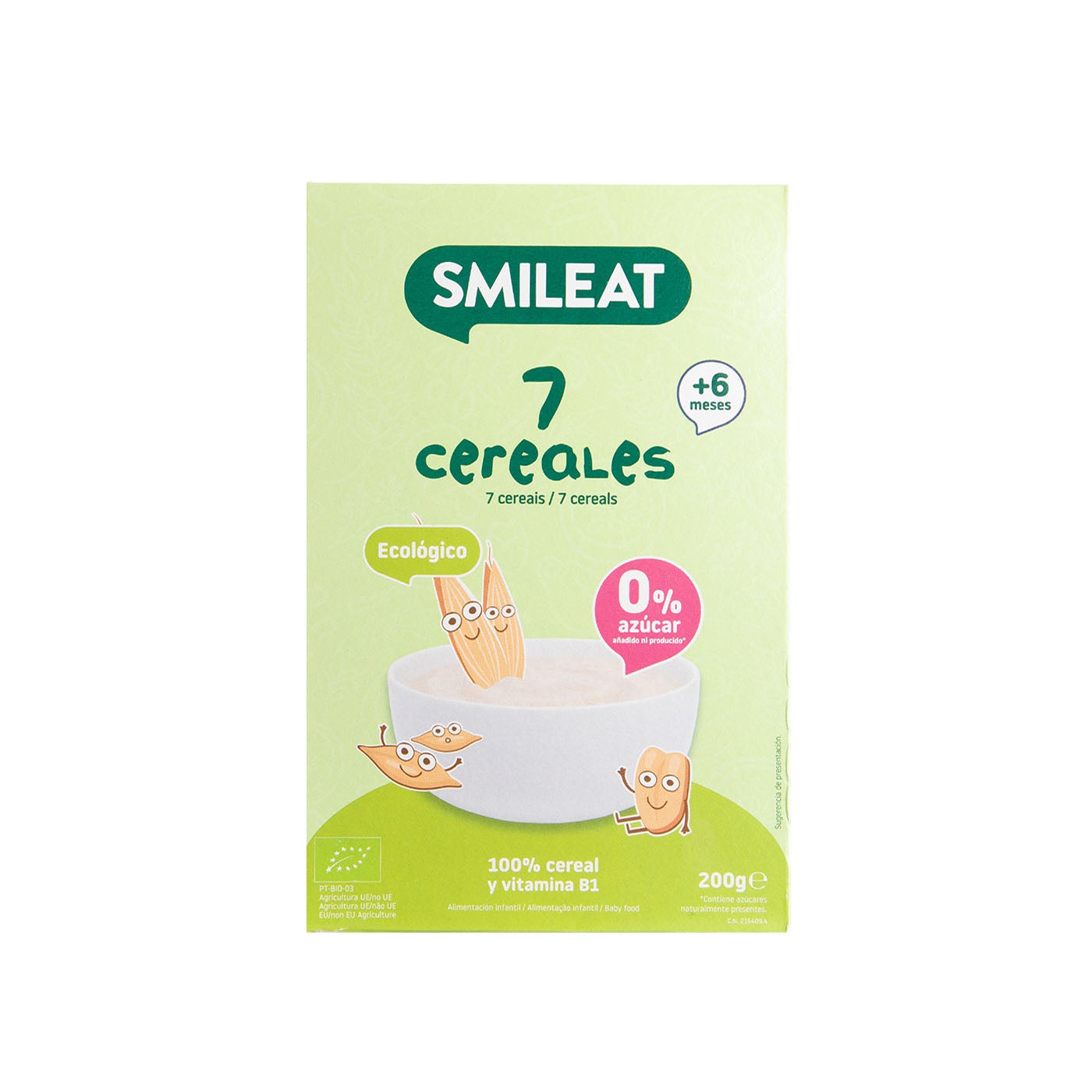 Papilla 7 Cereales 200g Smileat