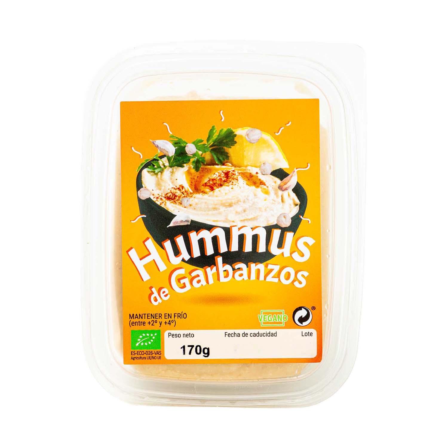 Hummus de Garbanzos 170g Bio Cesta