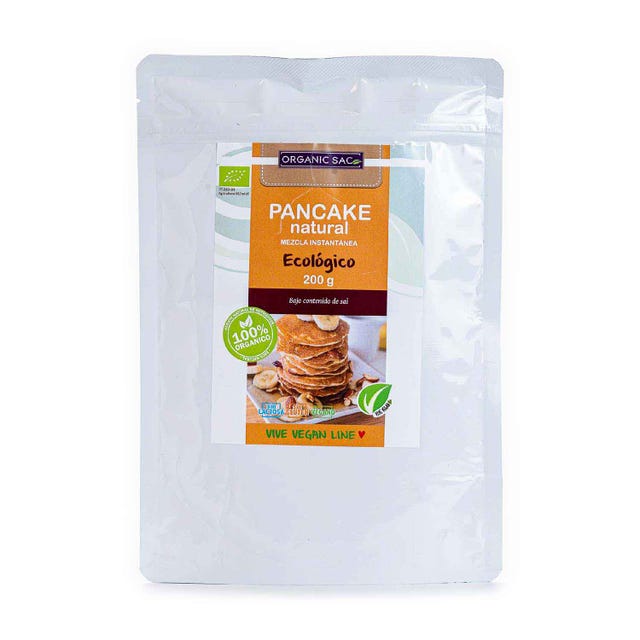 Preparado para Tortitas (Pancakes) sin Gluten 200g Organic Sac