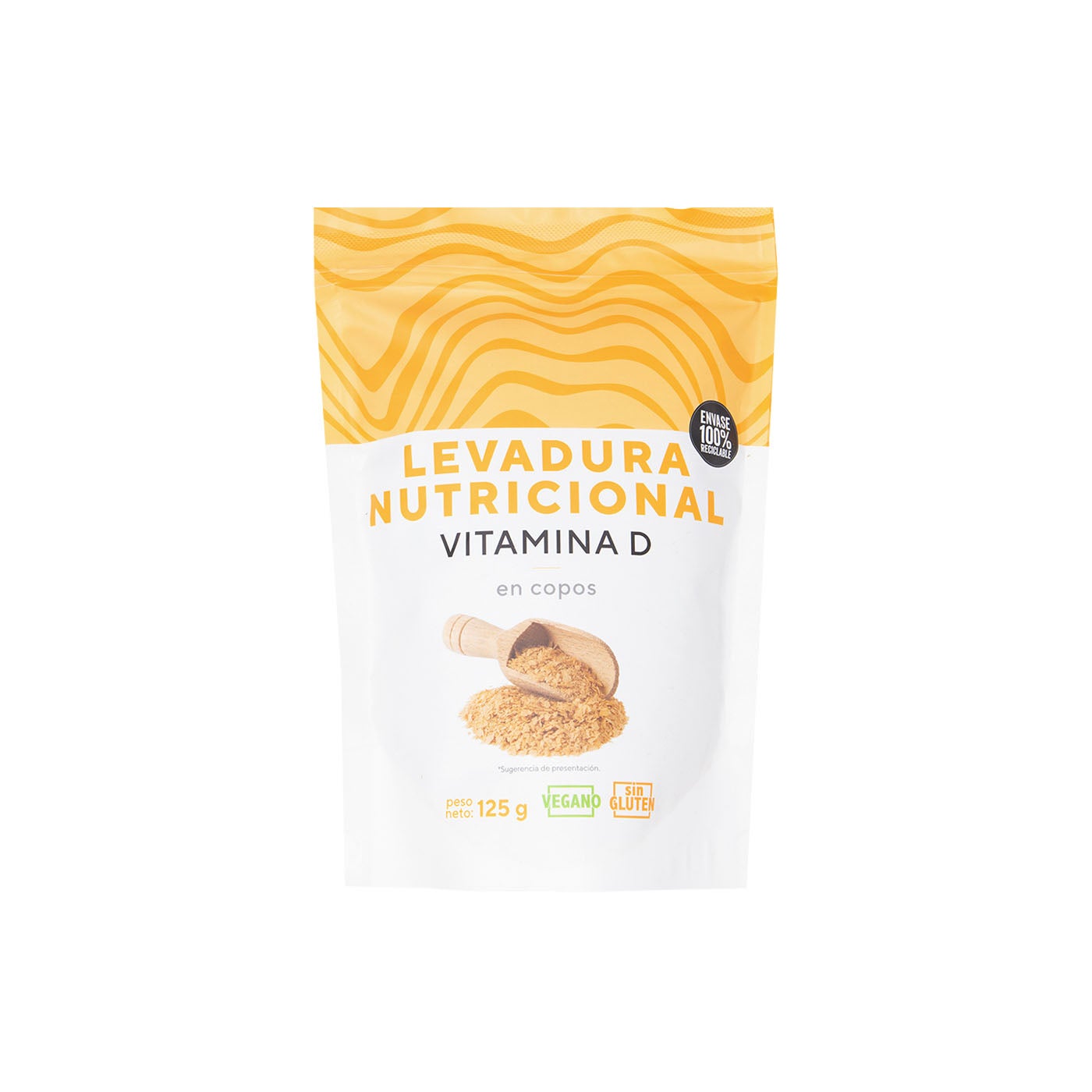 Levadura Nutricional B12 con Vitmina D en Copos 125g Terra Verda