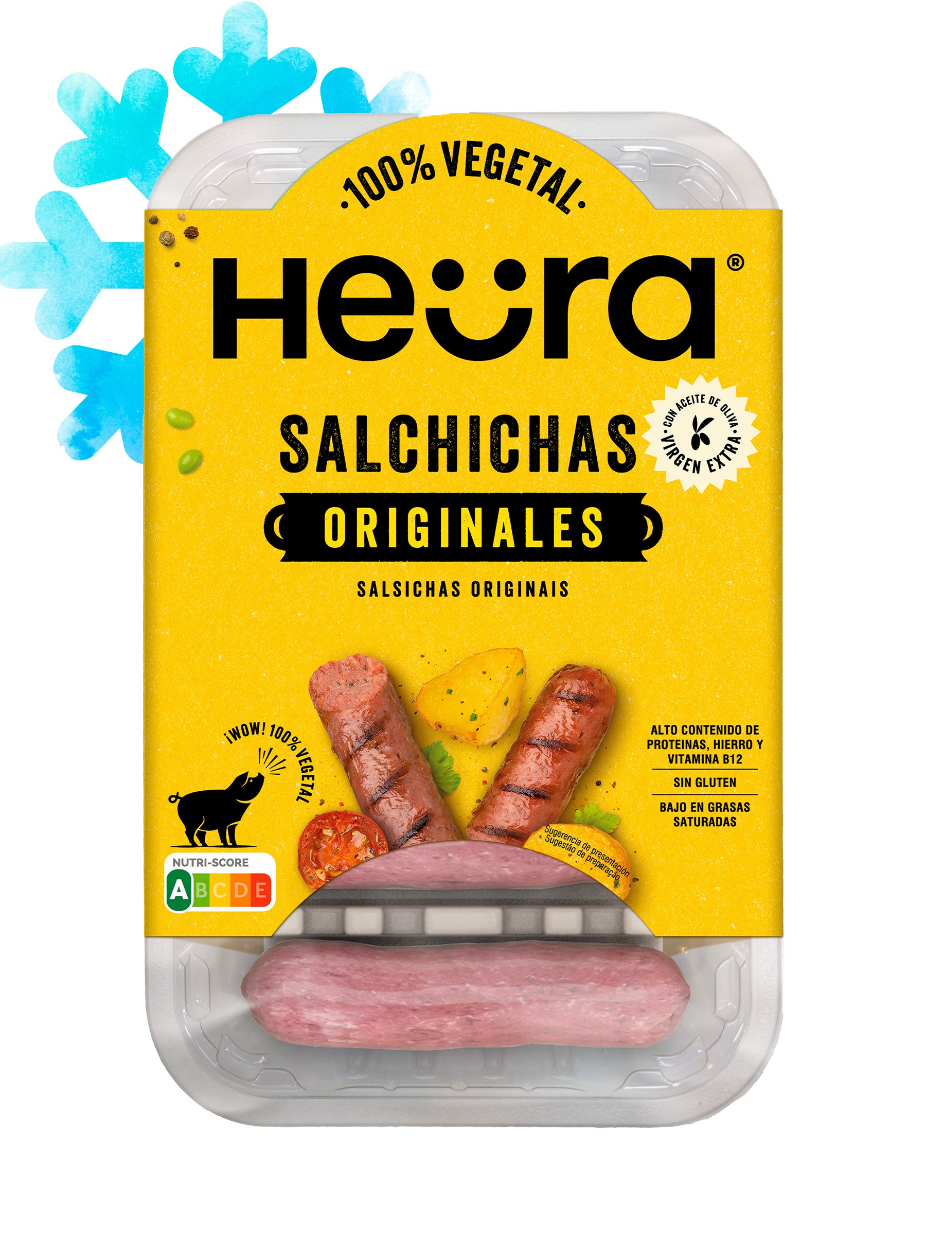 Salchichas Veganas 216g Heüra